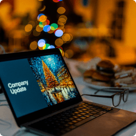 christmas company presentation