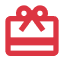 red gift icon