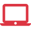 red laptop icon