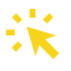 yellow web traffic icon