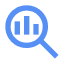 blue search icon
