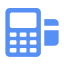blue POS system icon